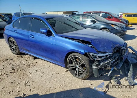 2022 BMW 330I z USA, uszkodzony, nr VIN 3MW5R1J01N8C25473